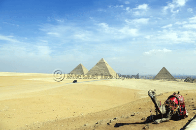 Egyptian Pyramid Scene